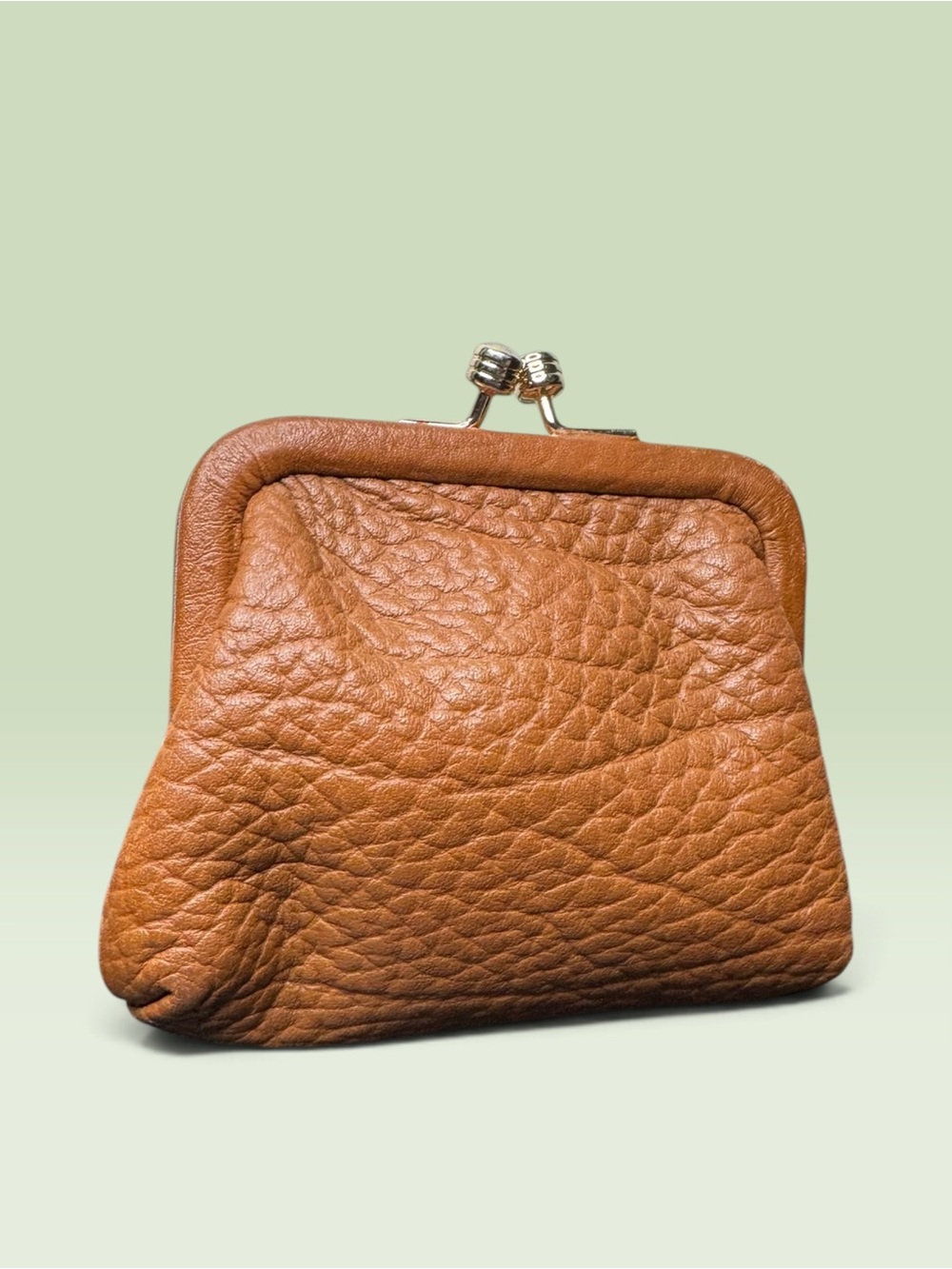 Dooney Vintage Small Kiss Lock Coin Purse - Picture 3 of 7